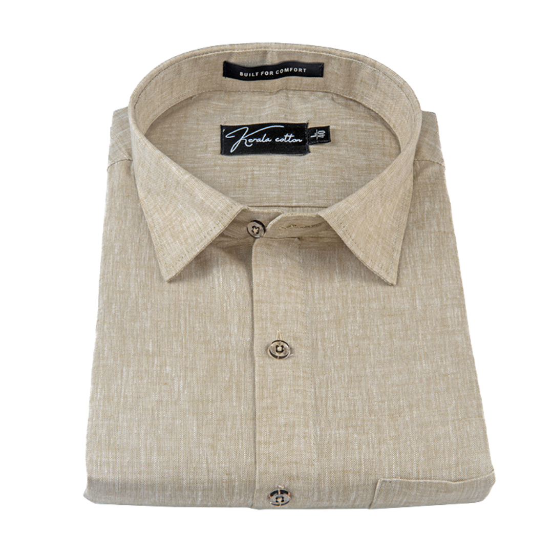 100% Linen Prime Fone Colour Shirts For Men