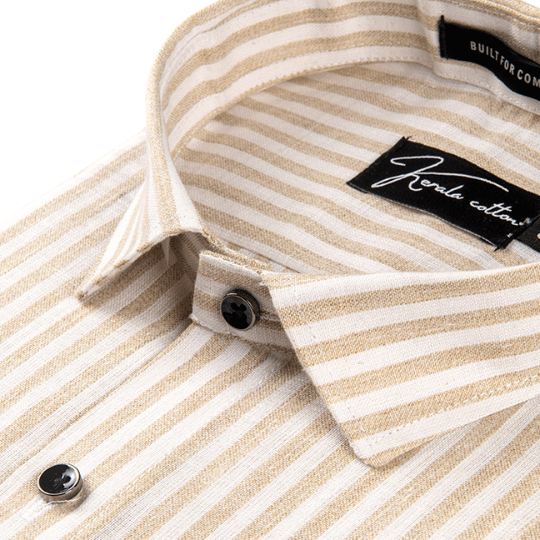 Linen White with Fone Lining Shirts