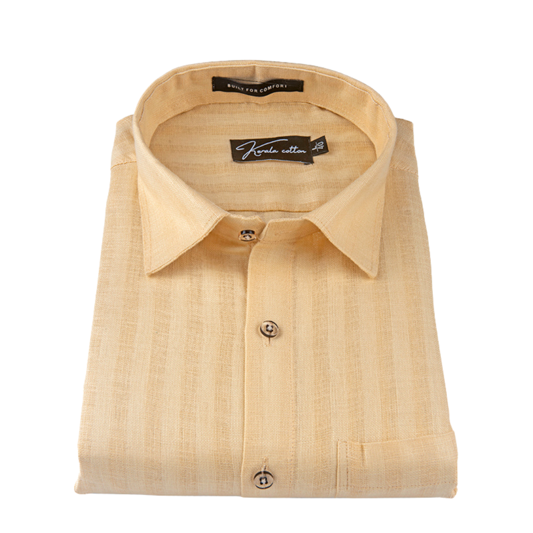 Linen Linning Fone Colour Shirts For Men