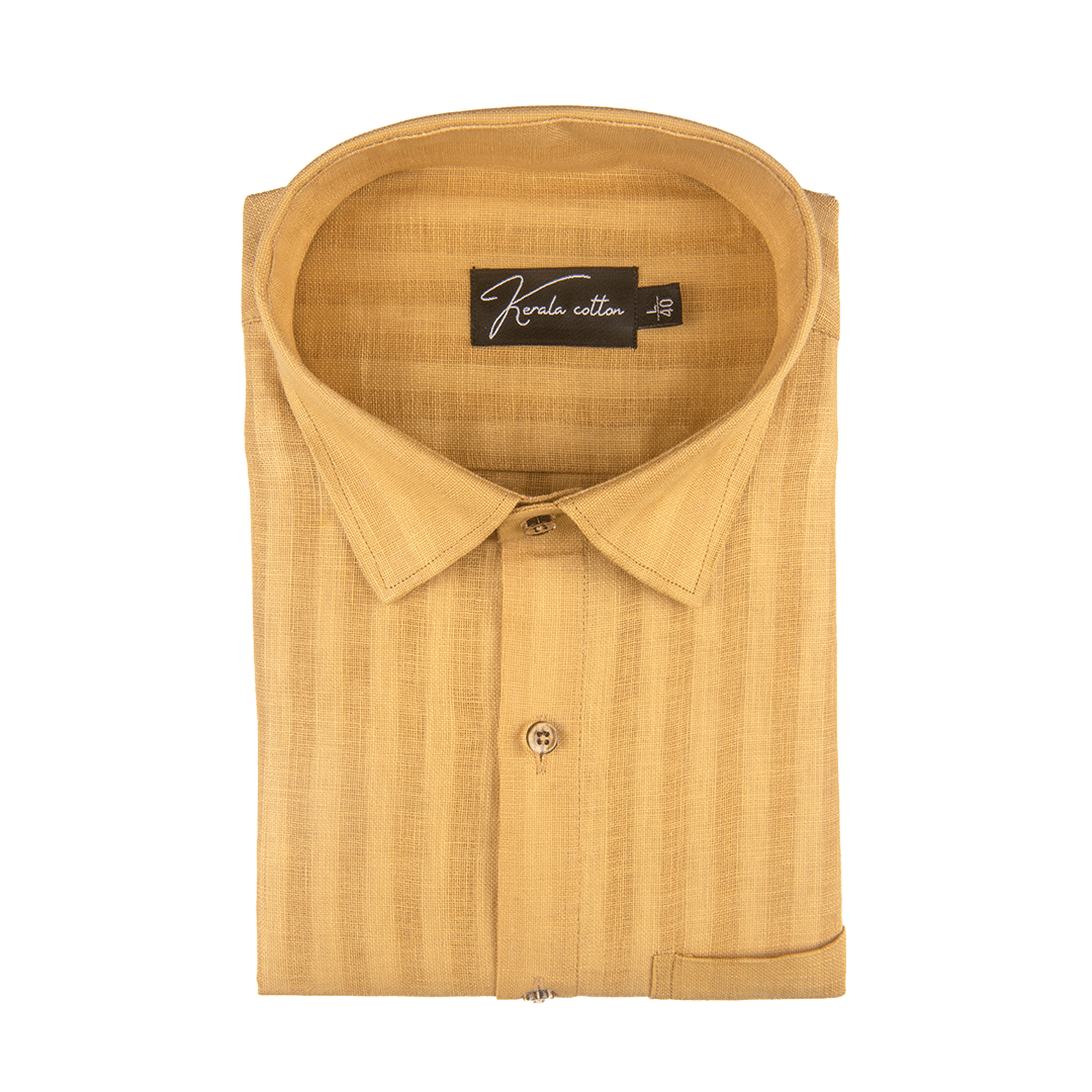 Linen Linning Dark Fone Colour Shirts for Men