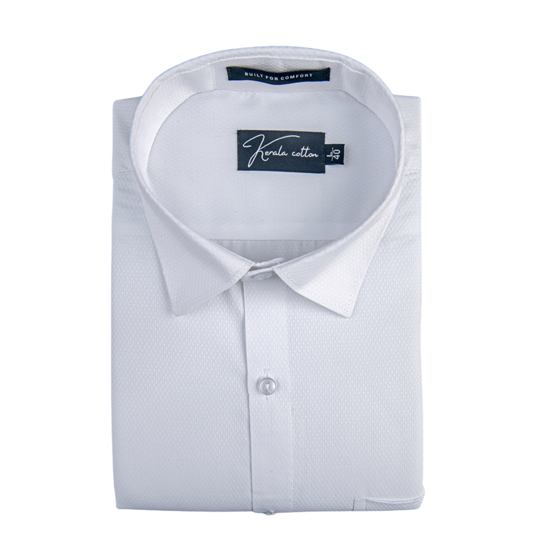 Dobby Special White Shirts For Mens