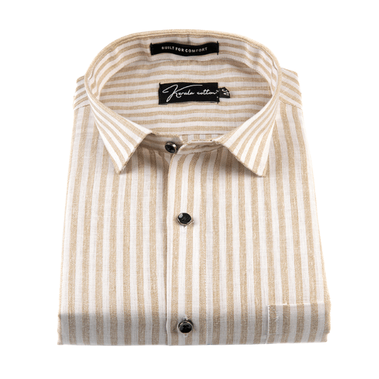 Linen White with Fone Lining Shirts