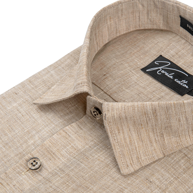 Linen Khadi Fone Colour Shirts For Men