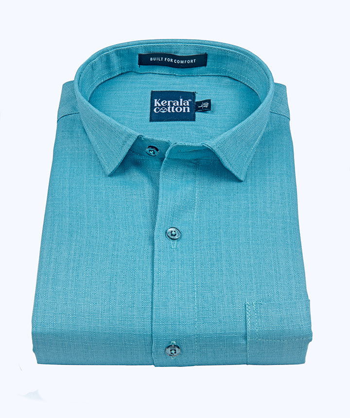 Imported Linen Sky Blue Colour Shirts for Men