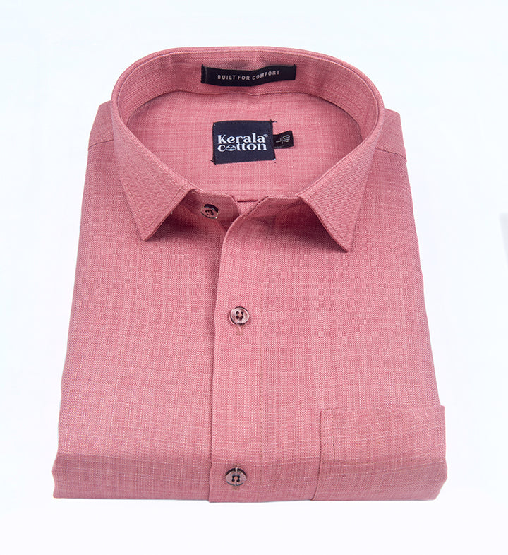 Imported Linen Pink Colour Shirts for Men