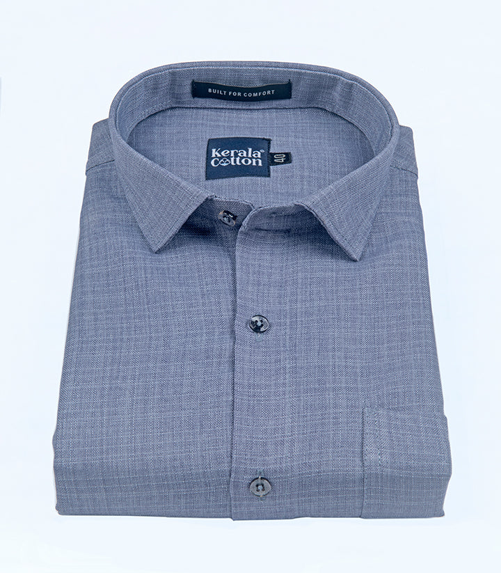 Imported Linen Dark Grey Colour Shirts for Men