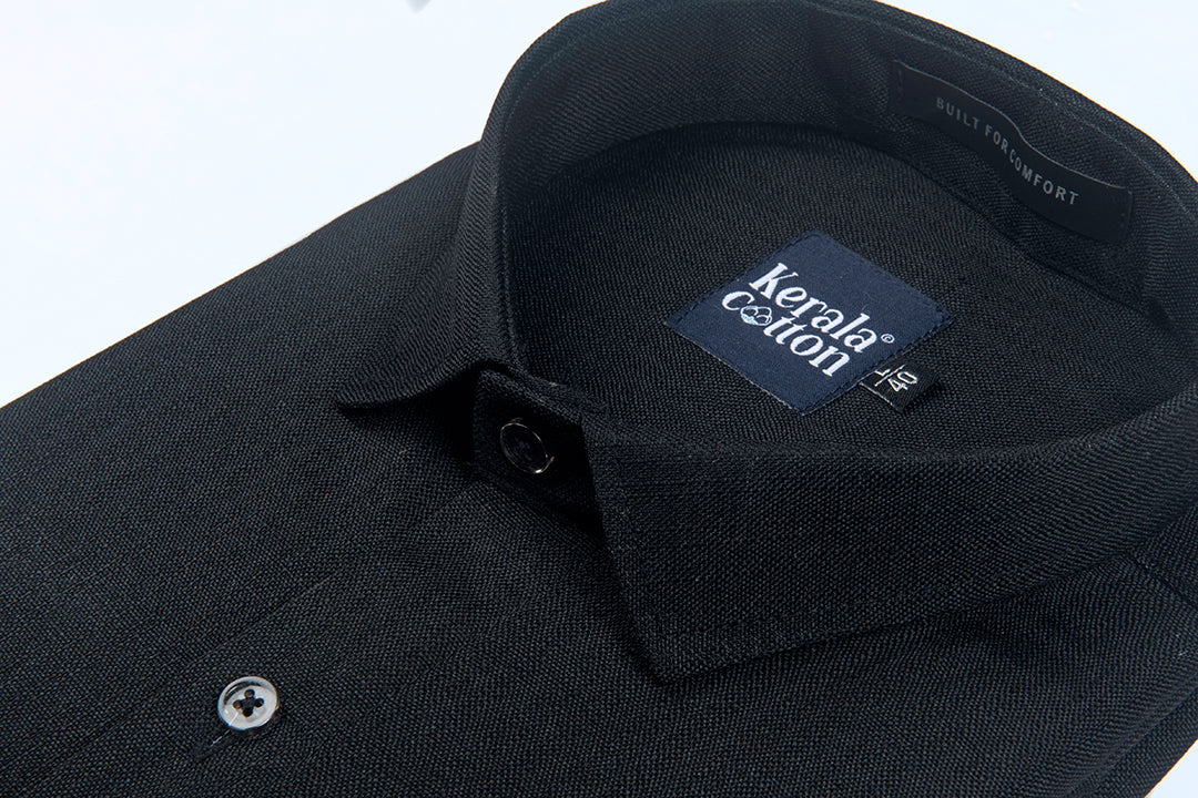Imported Linen Black Colour Shirts for Men