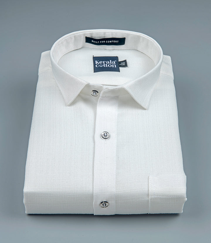 Imported Linen Off White Colour Shirts for Men