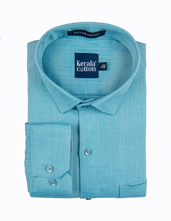 Imported Linen Sky Blue Colour Shirts for Men