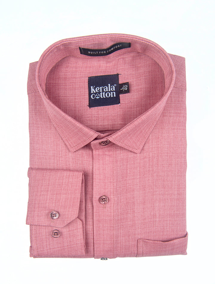 Imported Linen Pink Colour Shirts for Men
