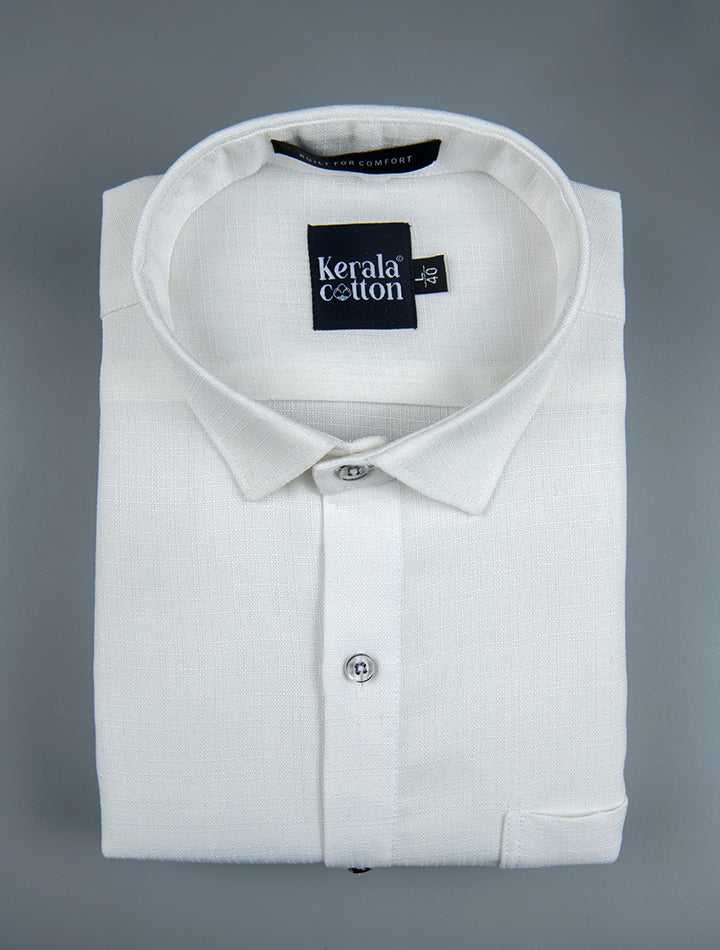 Imported Linen Off White Colour Shirts for Men