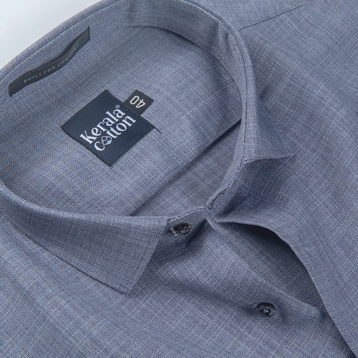 Imported Linen Dark Grey Colour Shirts for Men