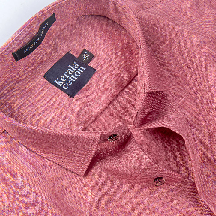 Imported Linen Pink Colour Shirts for Men