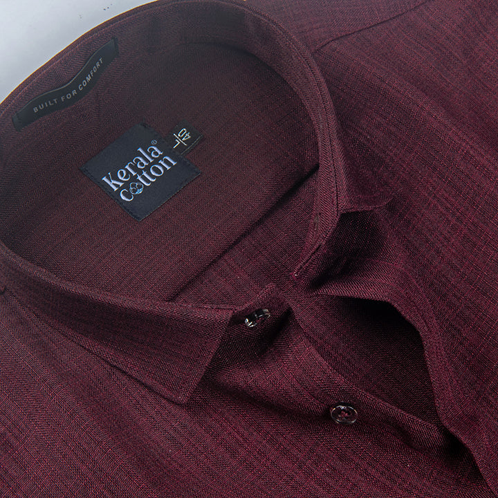 Imported Linen Marrun Colour Shirts for Men