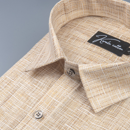 Linen khadi Light Fone Colour Shirts For Men