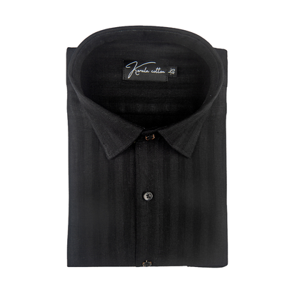 Linen Linning Black Colour Shirts for Men