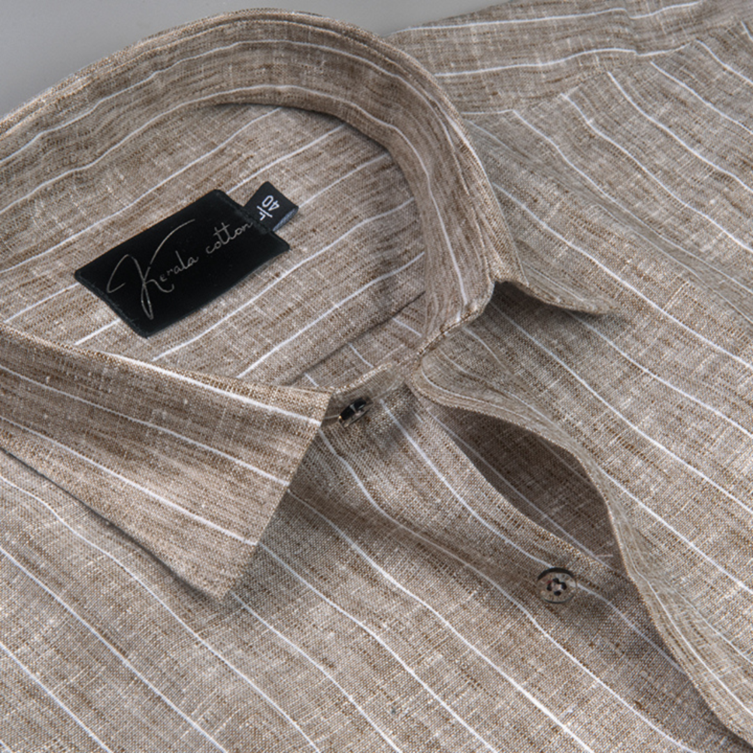 Euro Linen Fone with White Lining Shirts for Men