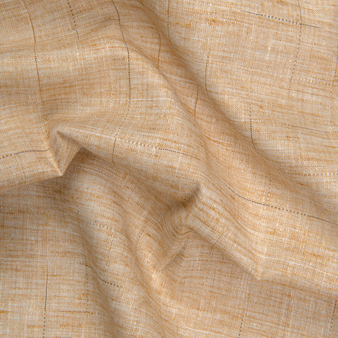 Mofatlal Khadi Golden Fone Checks Shirts for Men