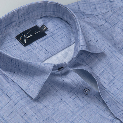 Cord Digital Sky Blue Colour Shirts for Men