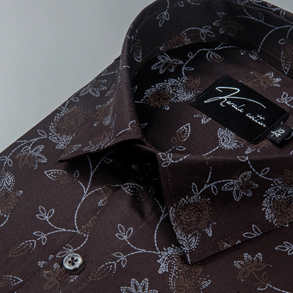 Trident Marrun Colour Cotton Print Shirts