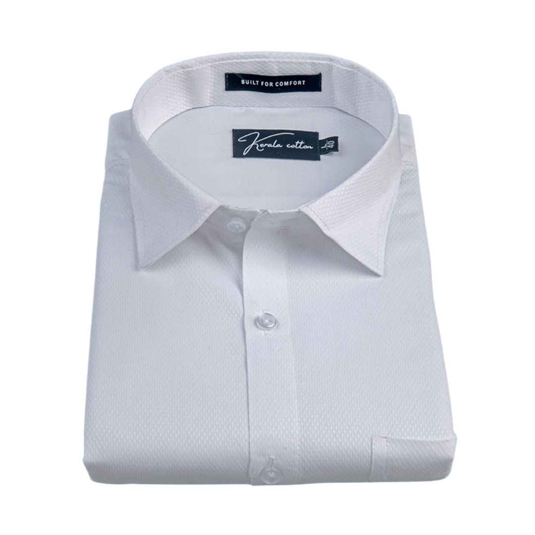 Dobby Special White Shirts For Mens