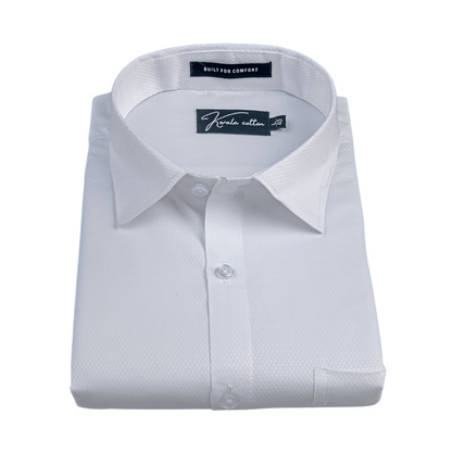 Dobby Special White Shirts For Mens