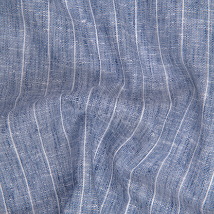 Euro Linen Blue with White Lining Shirts for Men