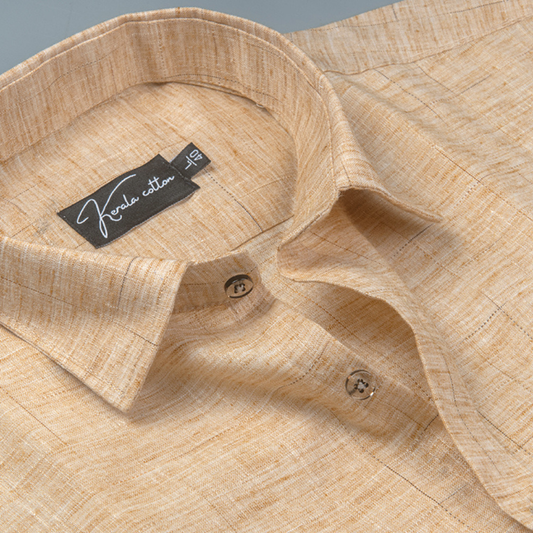 Mofatlal Khadi Golden Fone Checks Shirts for Men