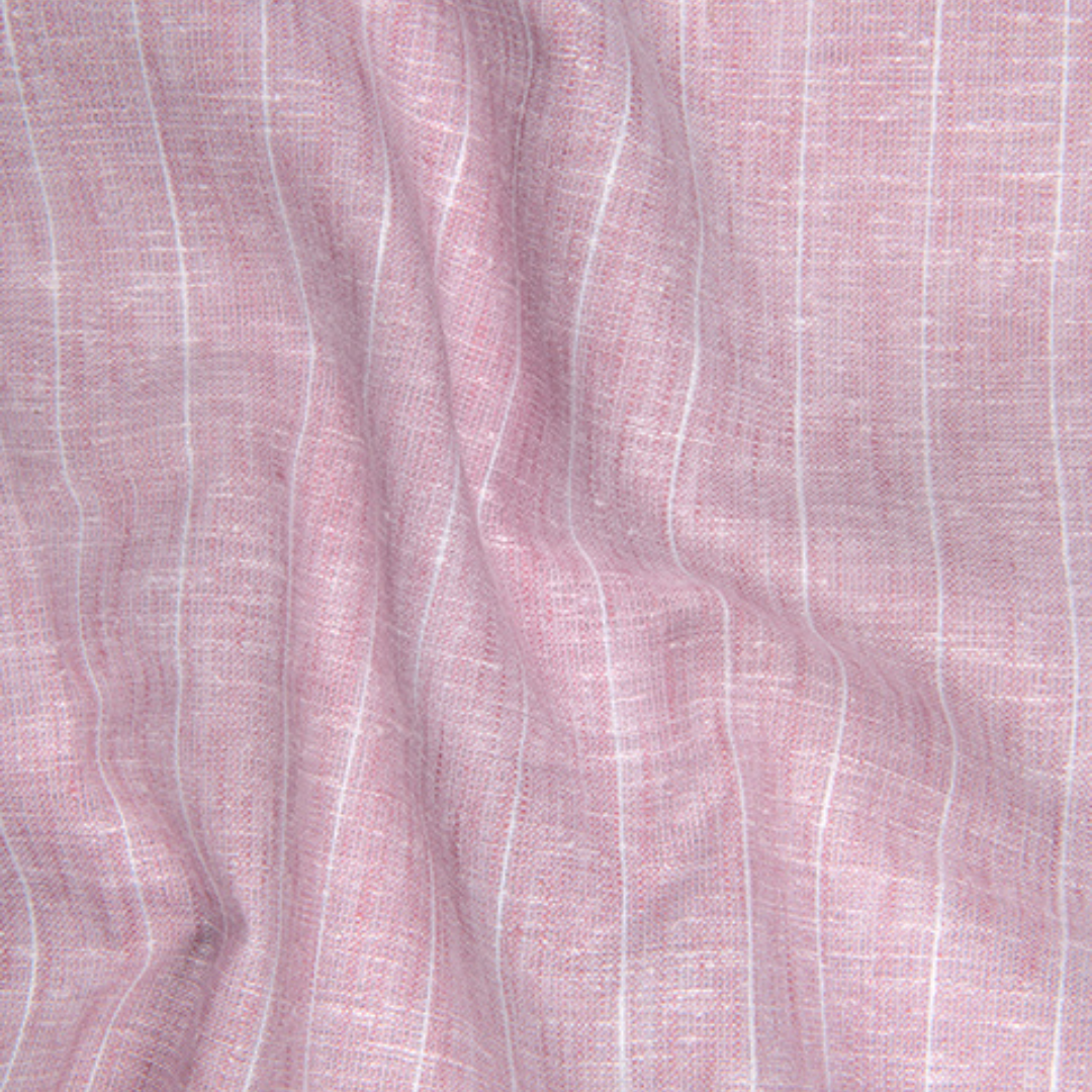 Euro Linen Pink with White Lining Shirts for Men