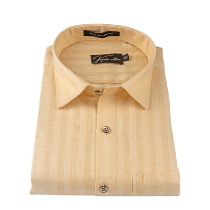 Linen Linning Fone Colour Shirts For Men