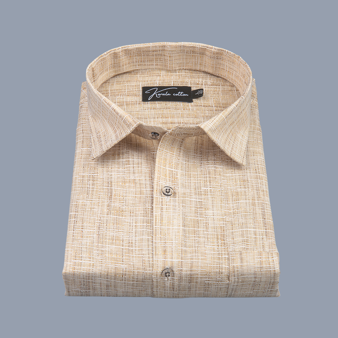 Linen khadi Light Fone Colour Shirts For Men