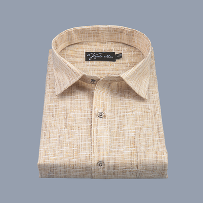 Linen khadi Light Fone Colour Shirts For Men