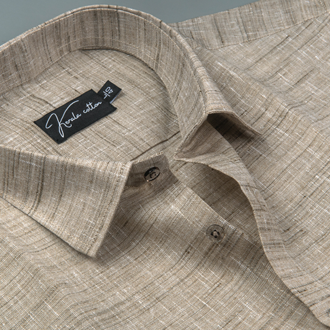 Swadeshi Khadi Fone with Gray Shade Shirts for Men