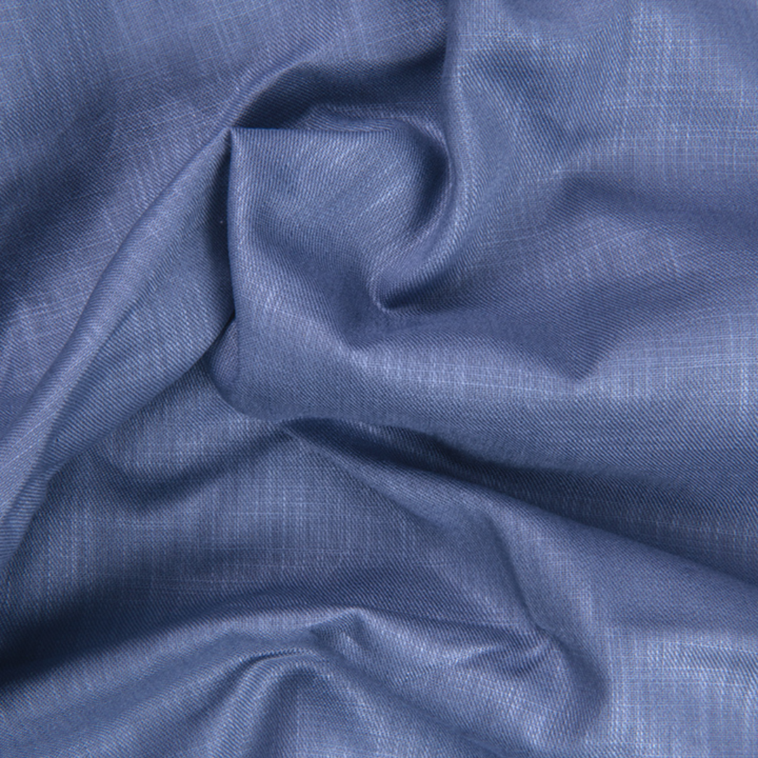Bristol Linen Dark Sea Blue Colour Shirts For Men