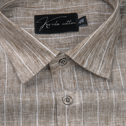 Euro Linen Fone with White Lining Shirts for Men