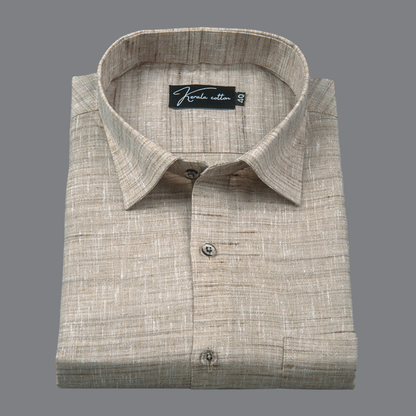 Swadeshi Khadi Light Fone Colour Shirts for Men