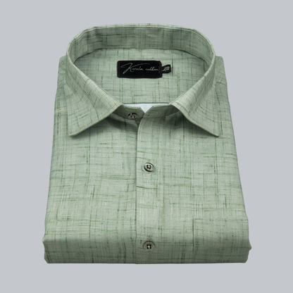 Cord Digital Green Colour Shirts for Men