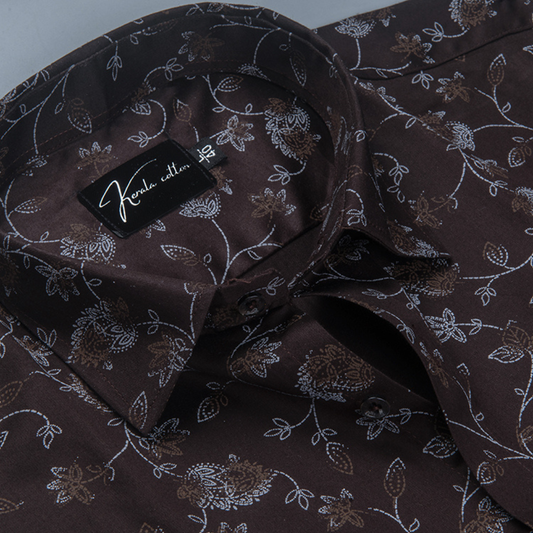 Trident Marrun Colour Cotton Print Shirts
