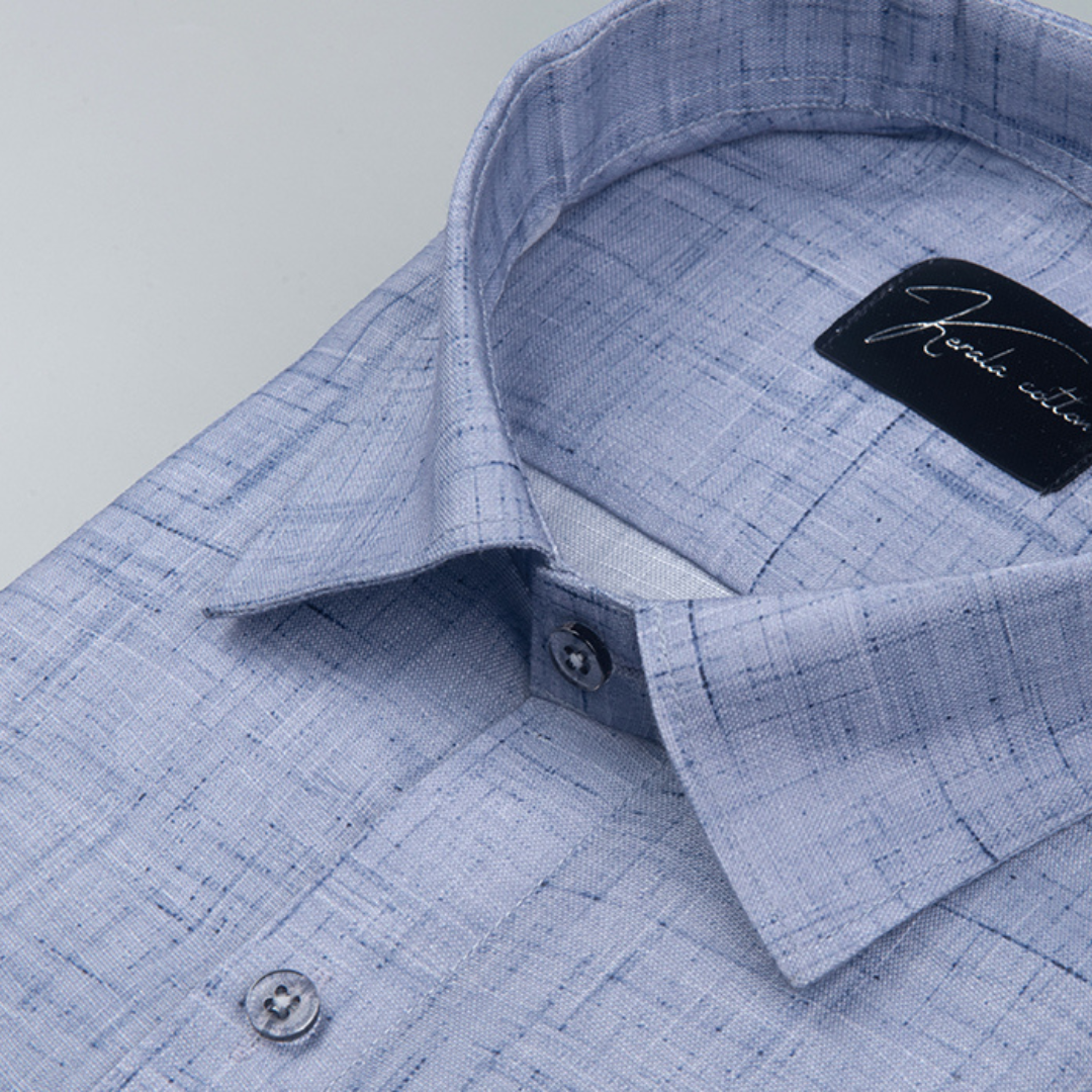 Cord Digital Sky Blue Colour Shirts for Men