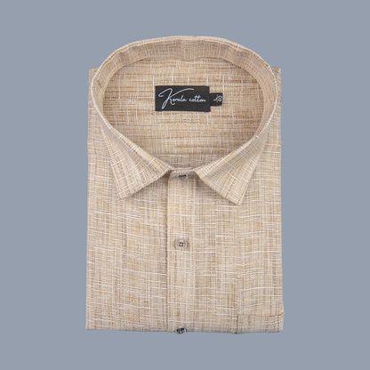Linen khadi Light Fone Colour Shirts For Men