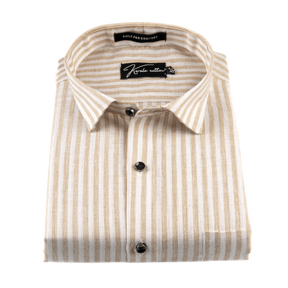Linen White with Fone Lining Shirts