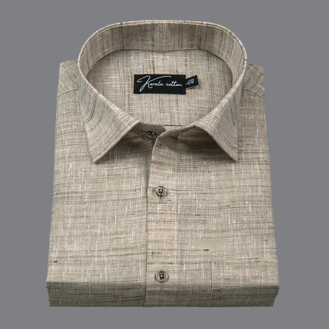 Swadeshi Khadi Fone with Gray Shade Shirts for Men