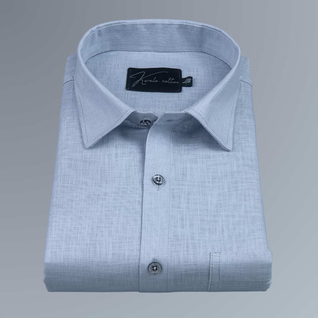 Bristol Linen Light Blue Colour Shirts For Men