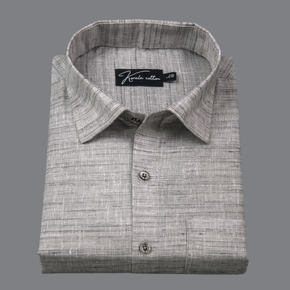 Swadeshi Khadi Gray Colour Shirts for Men