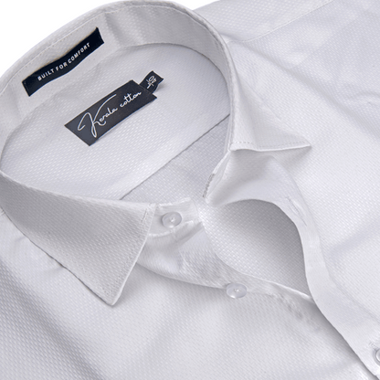 Dobby Special White Shirts For Mens