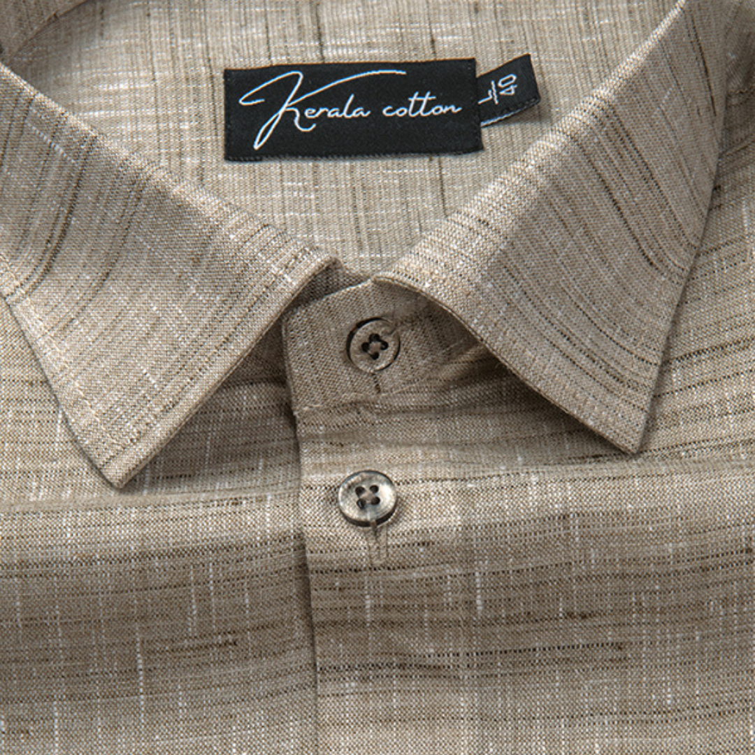 Swadeshi Khadi Fone with Gray Shade Shirts for Men