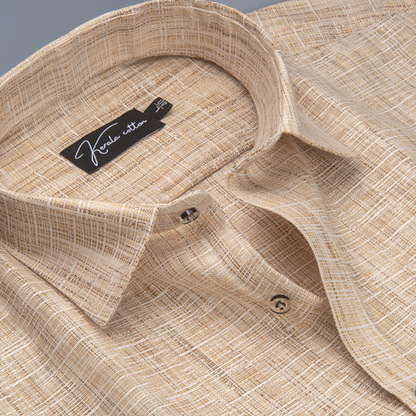 Linen khadi Light Fone Colour Shirts For Men