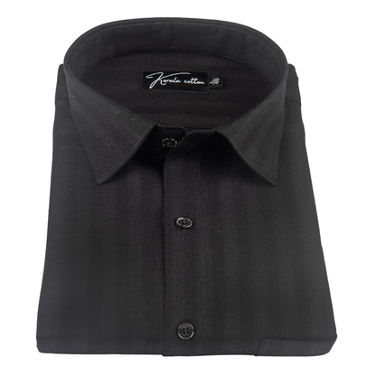Linen Linning Black Colour Shirts for Men