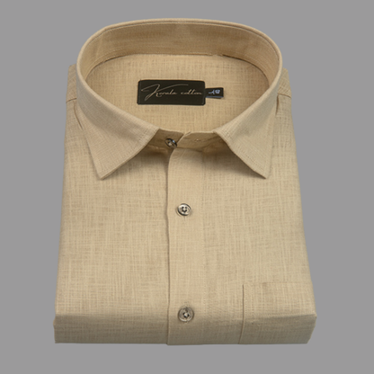 Blende Linen Fone Colour Shirts for Men