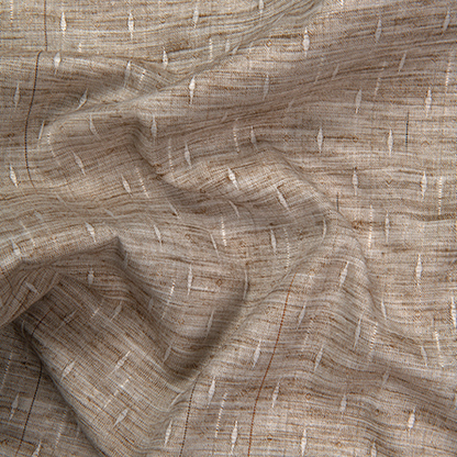 Mofatlal Butta Khadi Light Brown Colour Shirts for Men